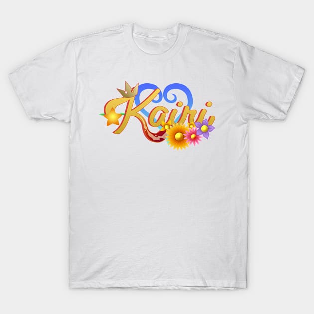 Kairi Title T-Shirt by DoctorBadguy